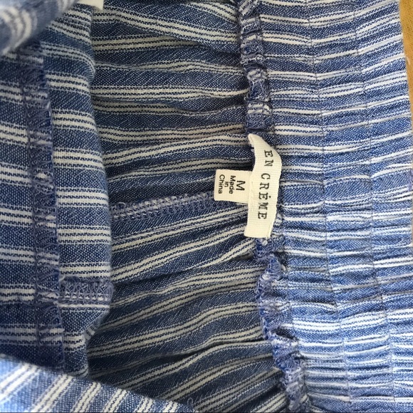 En Creme crop pant Sz: M - Picture 3 of 6